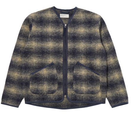 Zip Liner Jacket Uist Fleece Navy