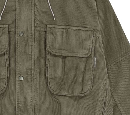 CORDUROY MOUNTAIN JACKET BEIGE