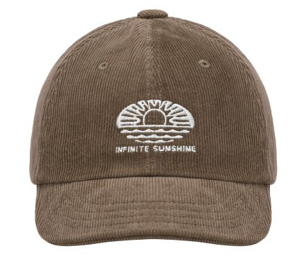 CORDUROY SUNSHINE CAP BROWN