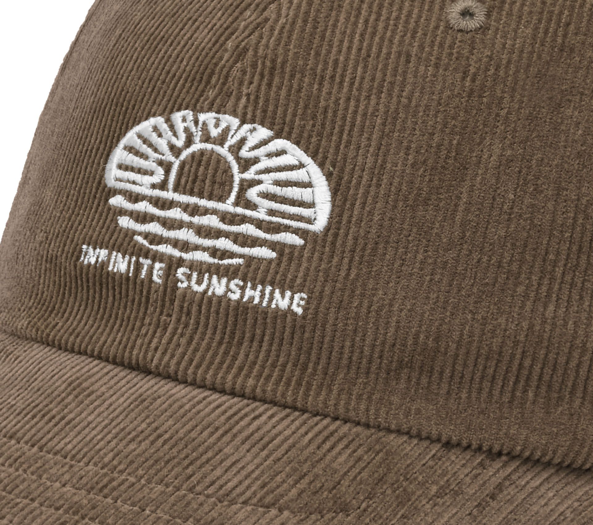Image #1 of CORDUROY SUNSHINE CAP BROWN