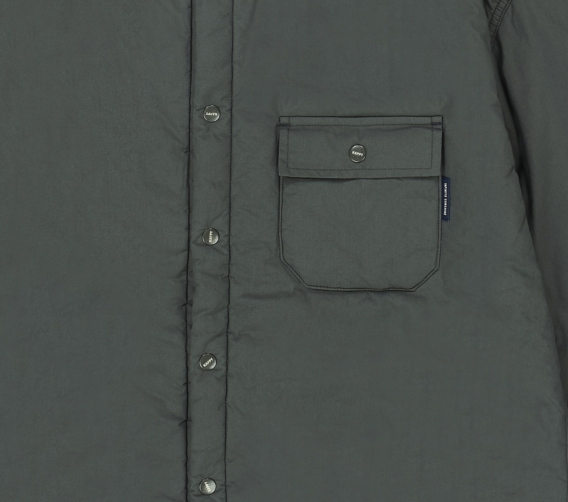 Image #3 of PADDING SHIRT JACKET DEEP LAKE