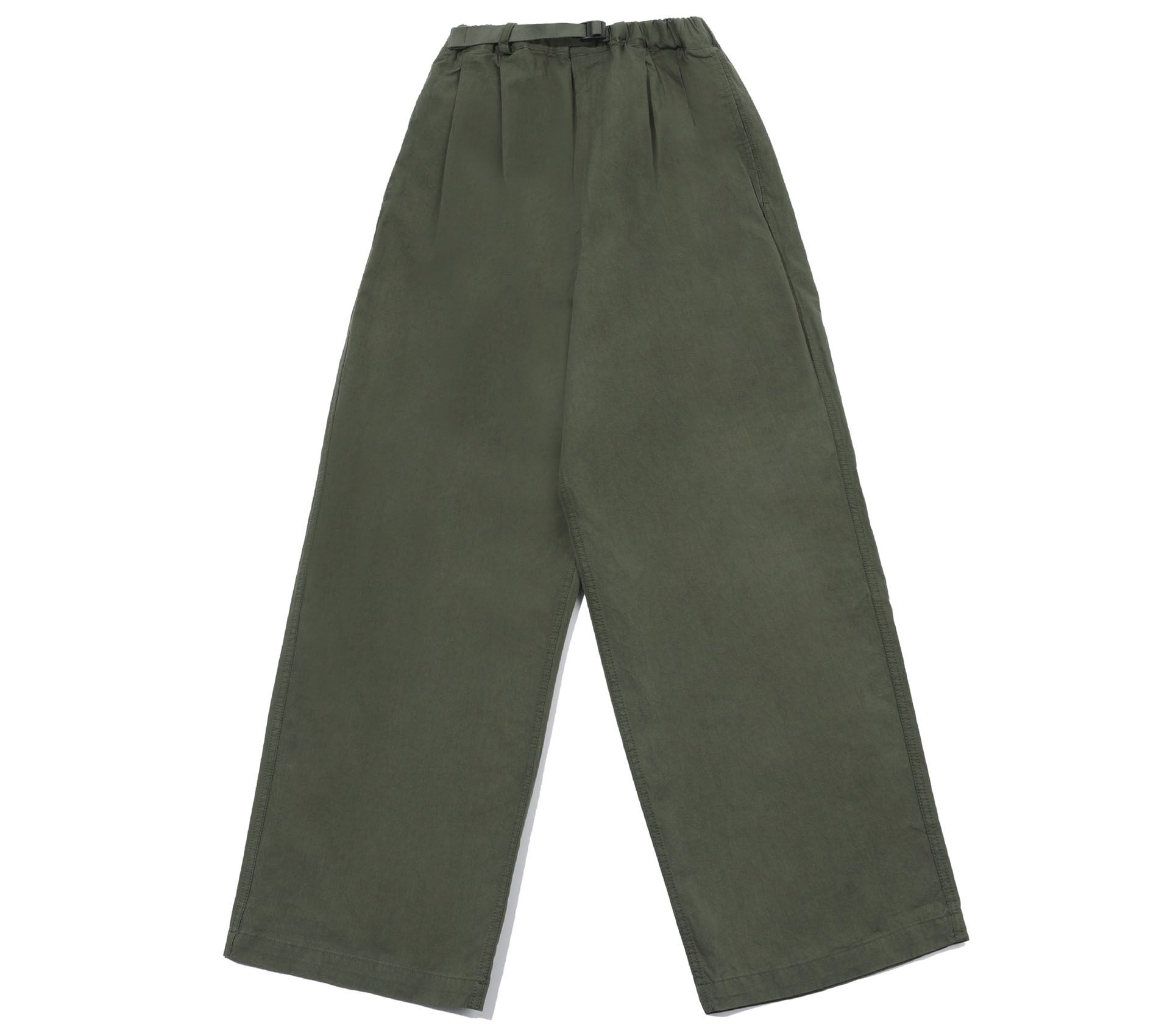 Image #0 of TWO TUCK WIDE PANTS KHAKI