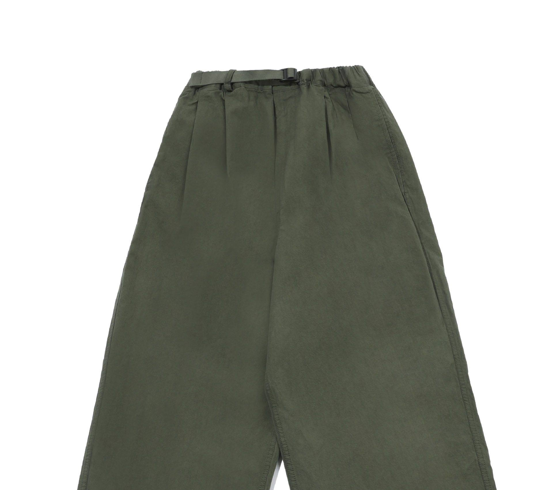 Image #2 of TWO TUCK WIDE PANTS KHAKI