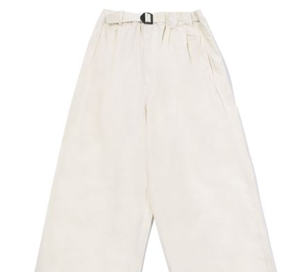 Two Tuck Wide Pants Cream