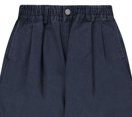 TWO TUCK WIDE KATION PANTS DARK GRAY