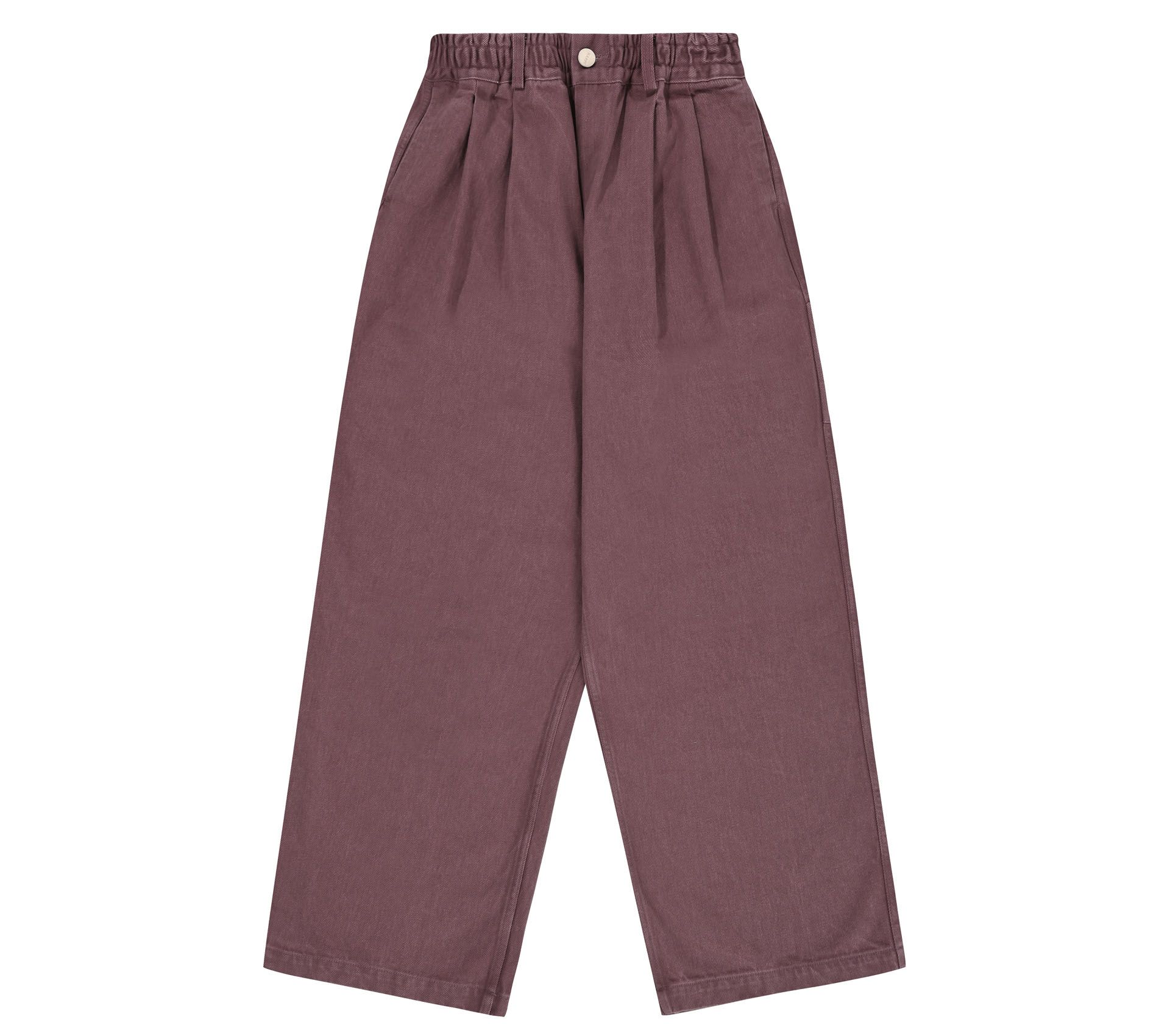 Image #0 of TWO TUCK WIDE KATION PANTS PURPLE
