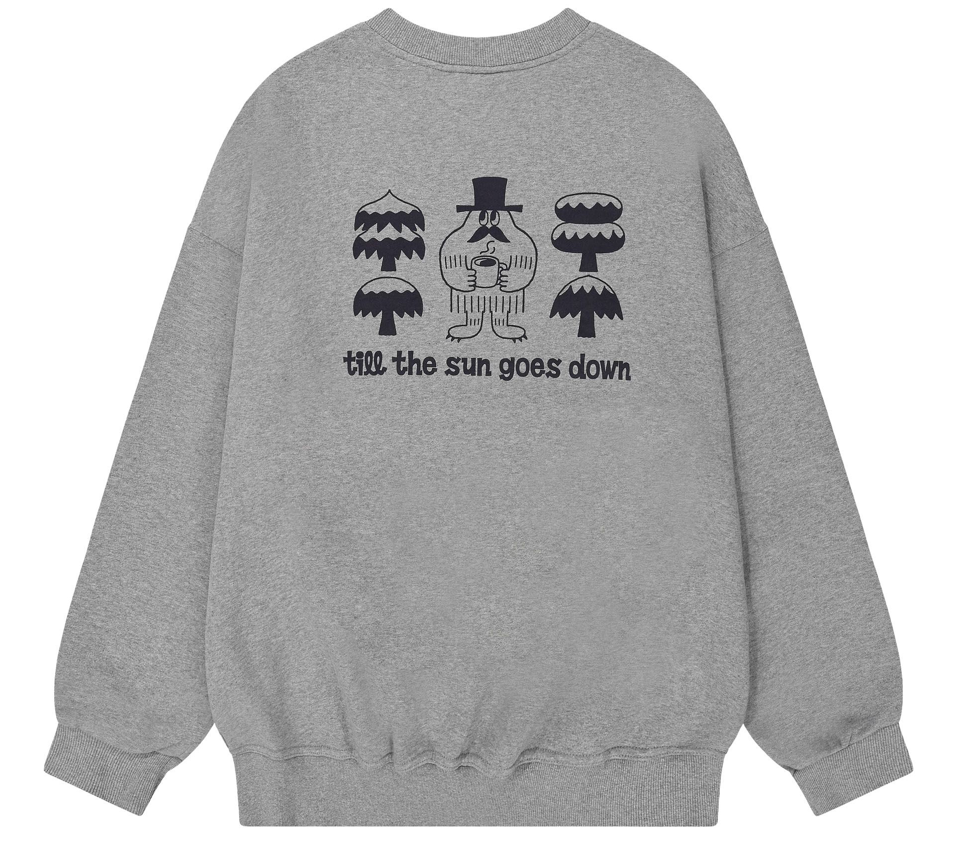 Image #2 of YETI FLUFF SWEAT SHIRT TORU FUKUDA EDITION GRAY