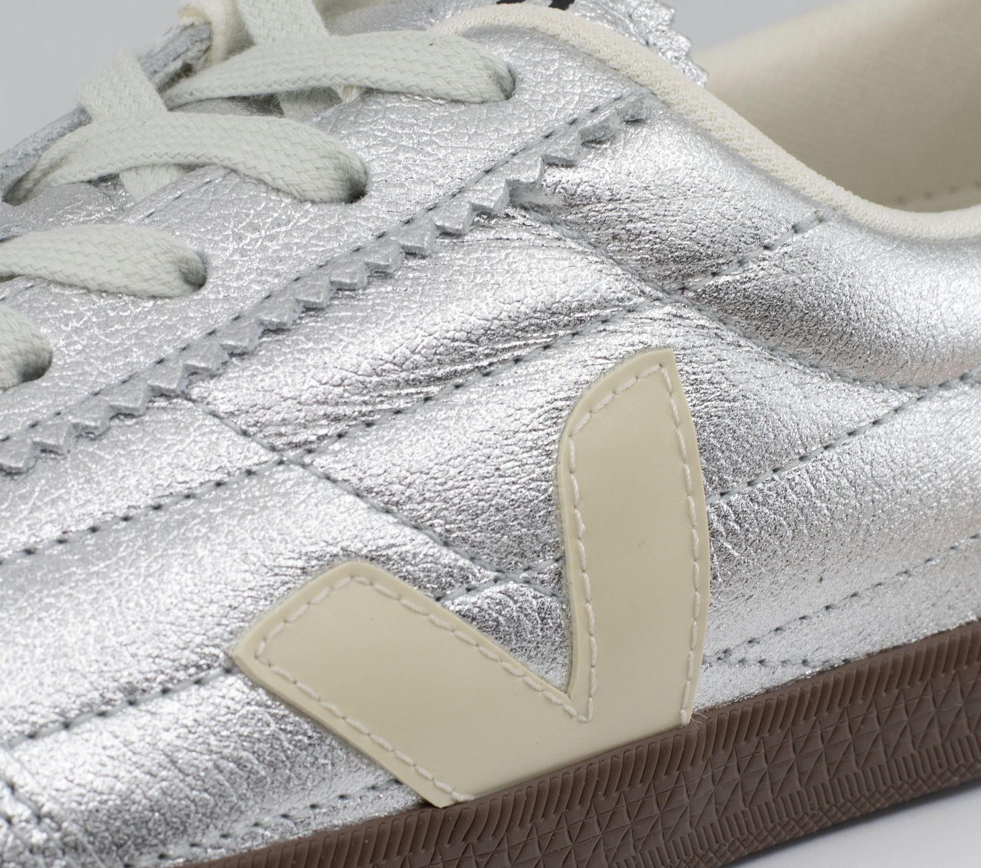 Image #3 of Panenka O.T. Leather Silver White Pierre Bark