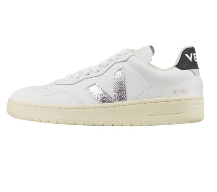 V-90 O.T. Leather White Silver Black