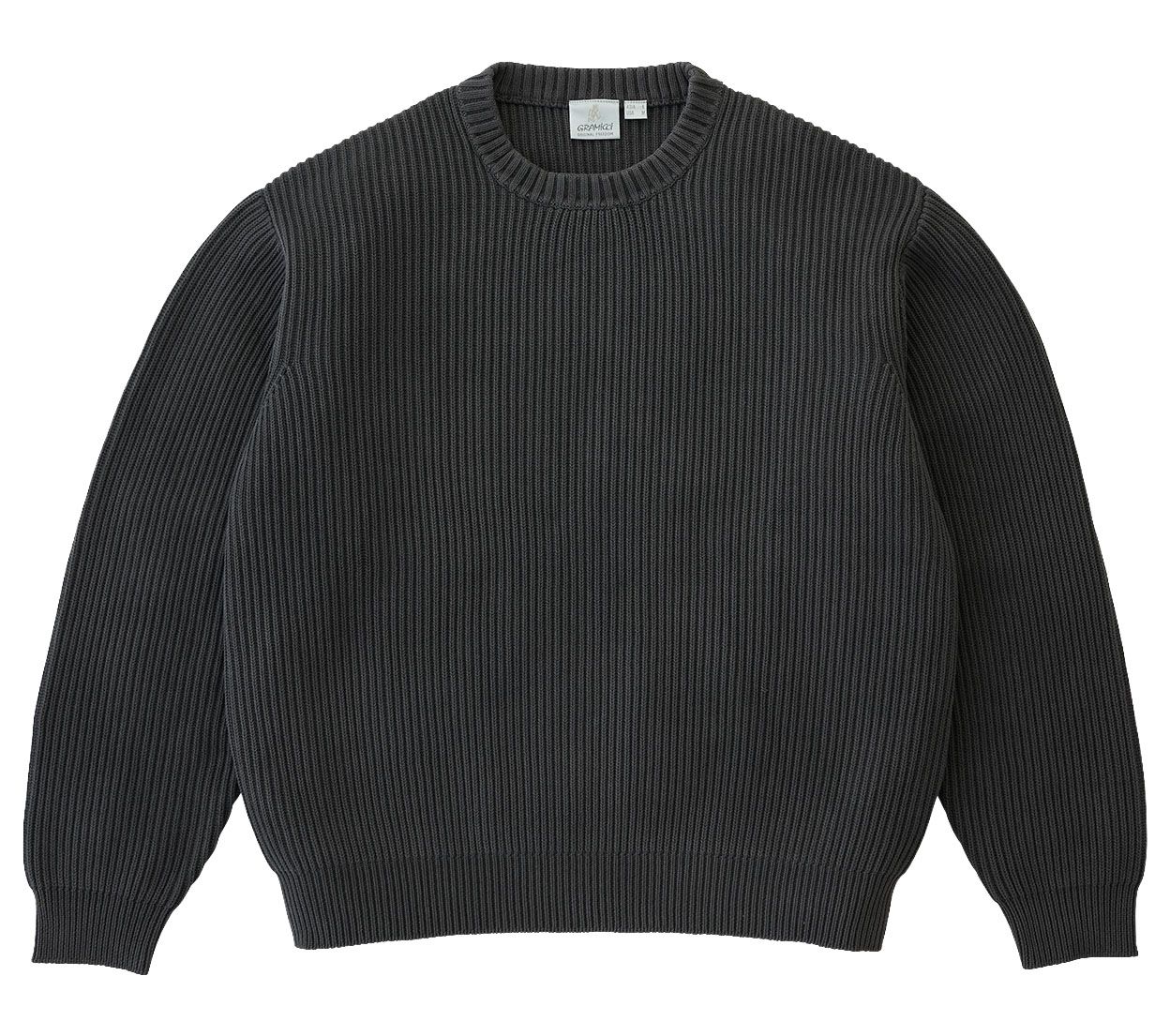 Image #0 of COTTON KNIT SWEATER GREY