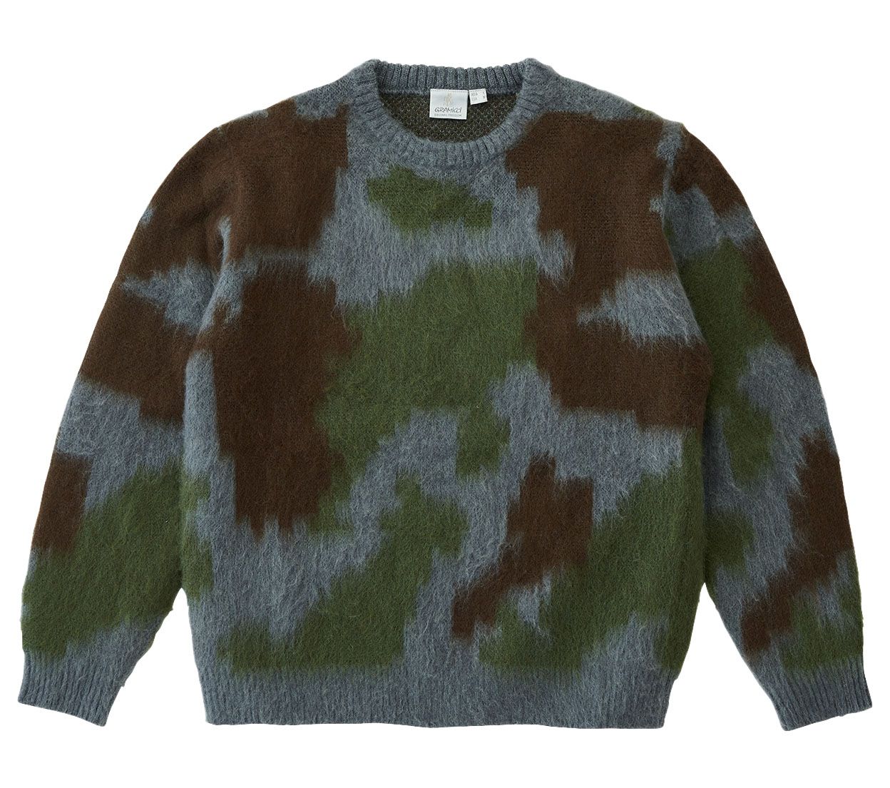 Image #0 of MOHAIR SWEATER JUNGLE DIGI CAMO