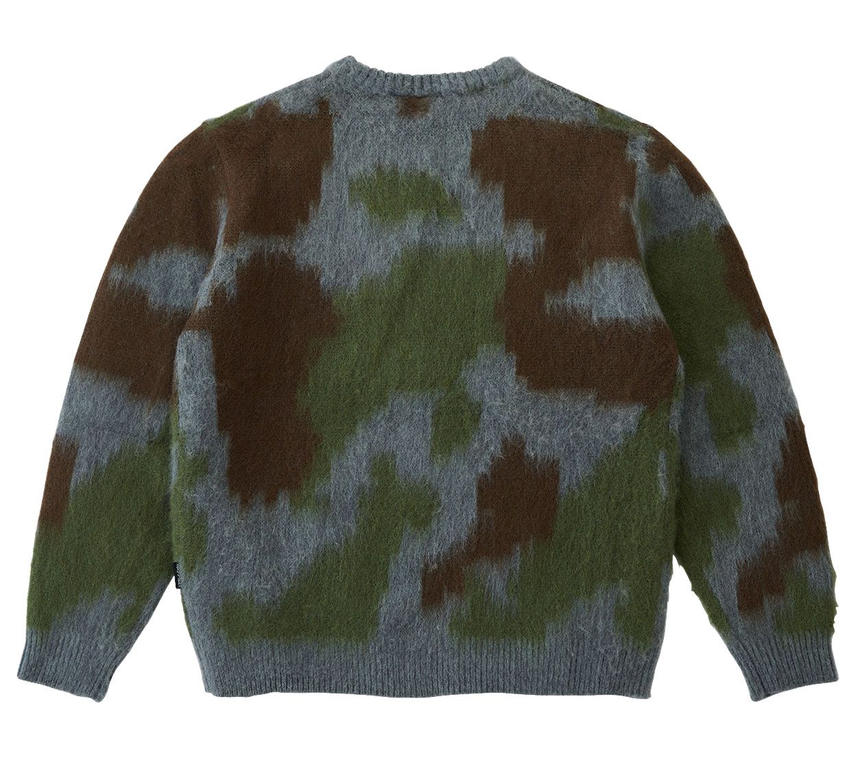 Image #1 of MOHAIR SWEATER JUNGLE DIGI CAMO