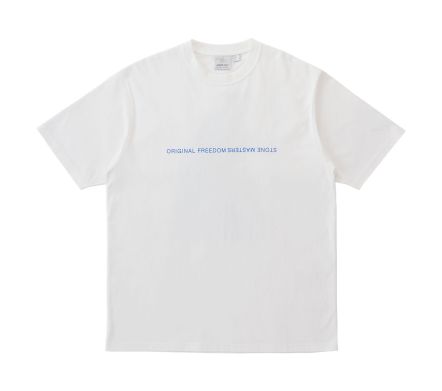 STONEMASTERS TEE WHITE
