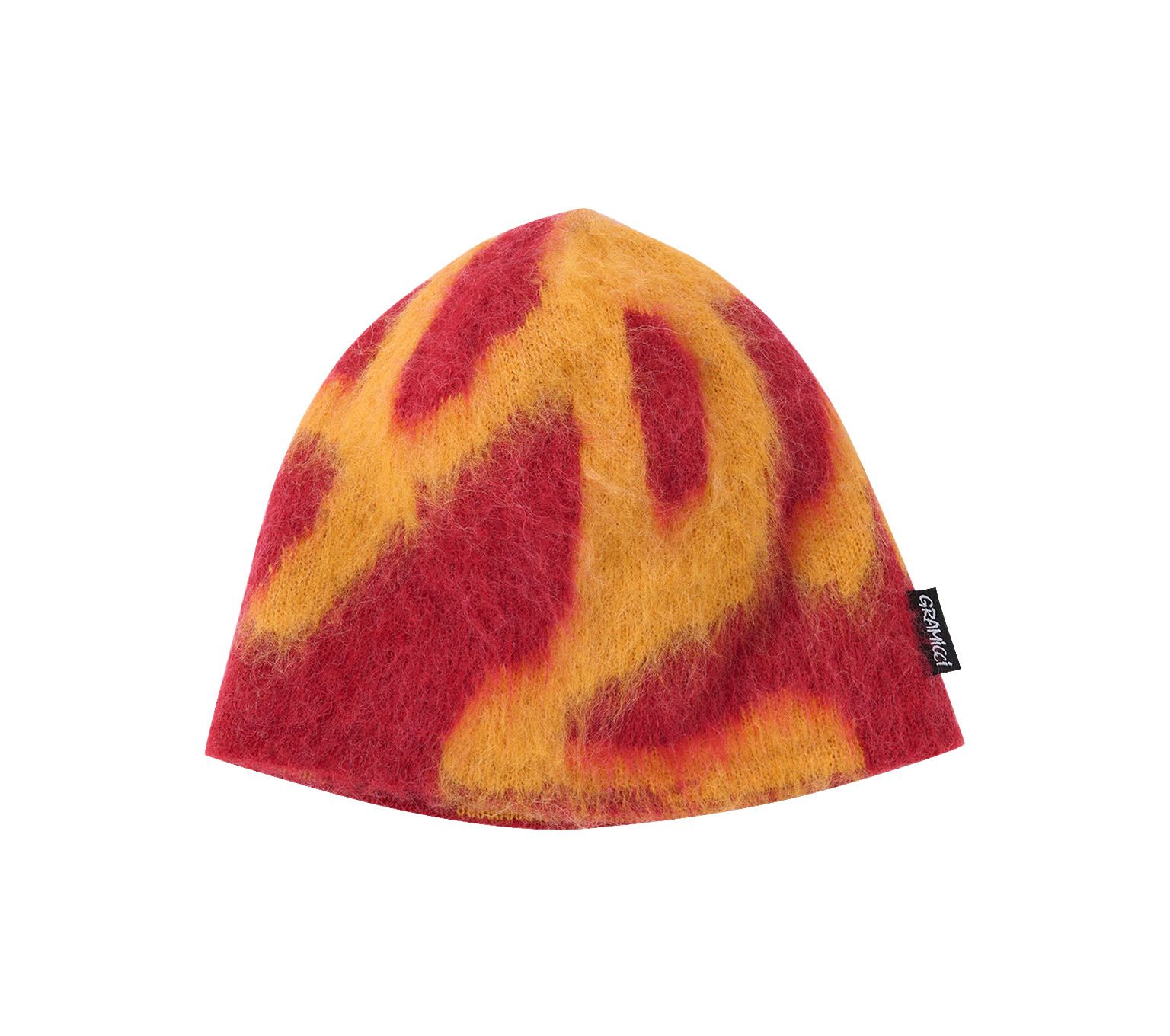 Image #0 of MOHAIR BURLY RUNNINGMAN BEANIE BURNT ORANGE