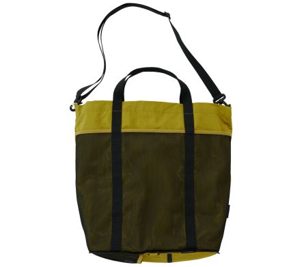 NYLON PACKABLE TOTE CHARTREUSE