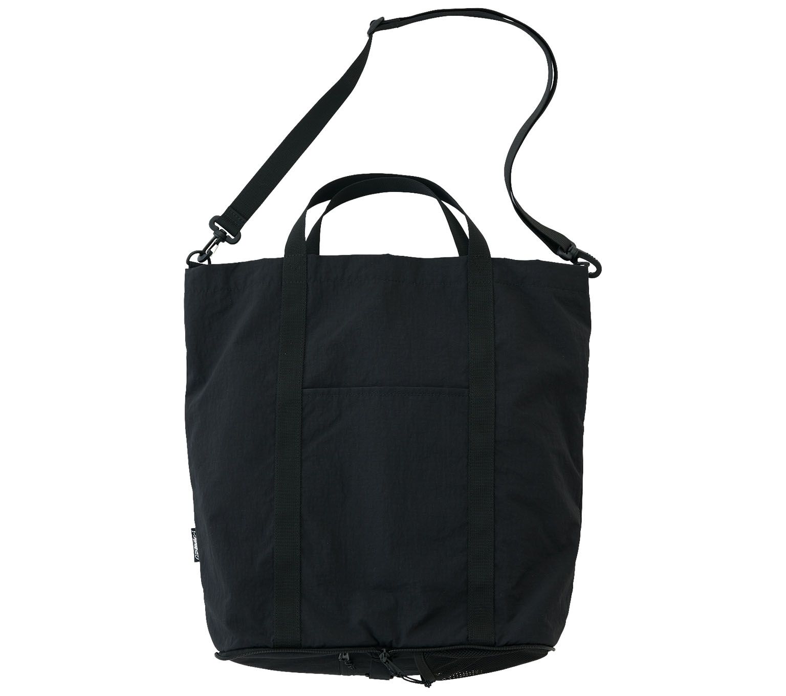 Image #0 of NYLON PACKABLE TOTE BLACK