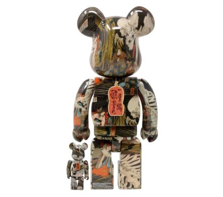 Bearbrick 100%+400% "Utagawa Kuniyoshi"