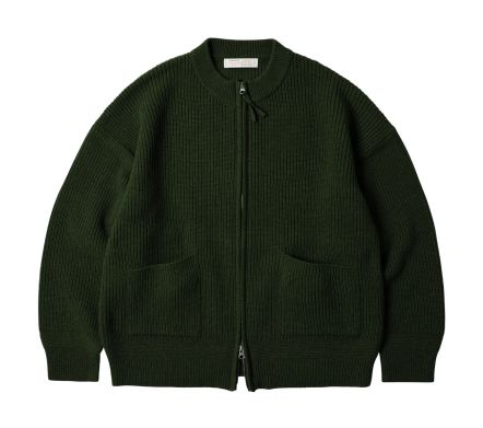 Wool Deck ZipUp Cardigan...