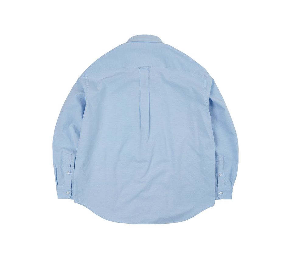 Image #1 of OG OXFORD OVERSIZED SHIRT BLUE