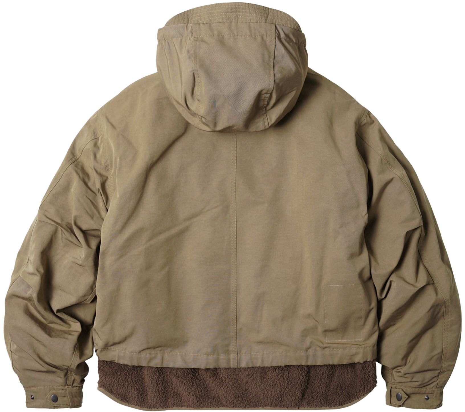 Image #2 of SMOCK HOODED PARKA TAN