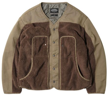 Smock Hooded Parka Tan
