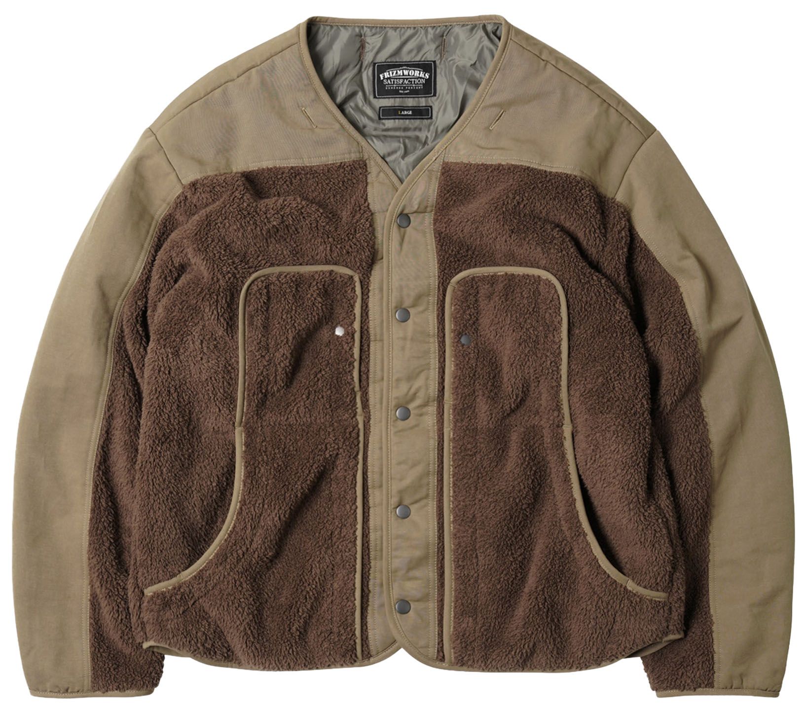 Image #3 of Smock Hooded Parka Tan