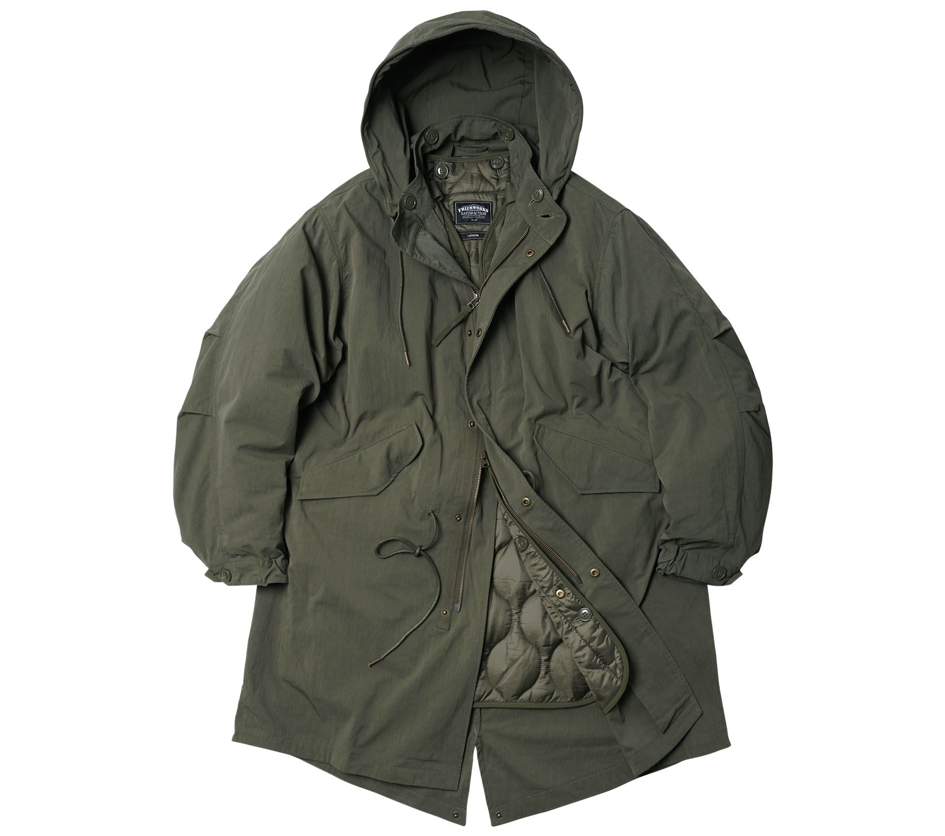 Image #0 of VINCENT M1965 FISHTAIL PARKA OLIVE