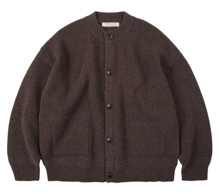 Heavy Wool Round Cardigan...