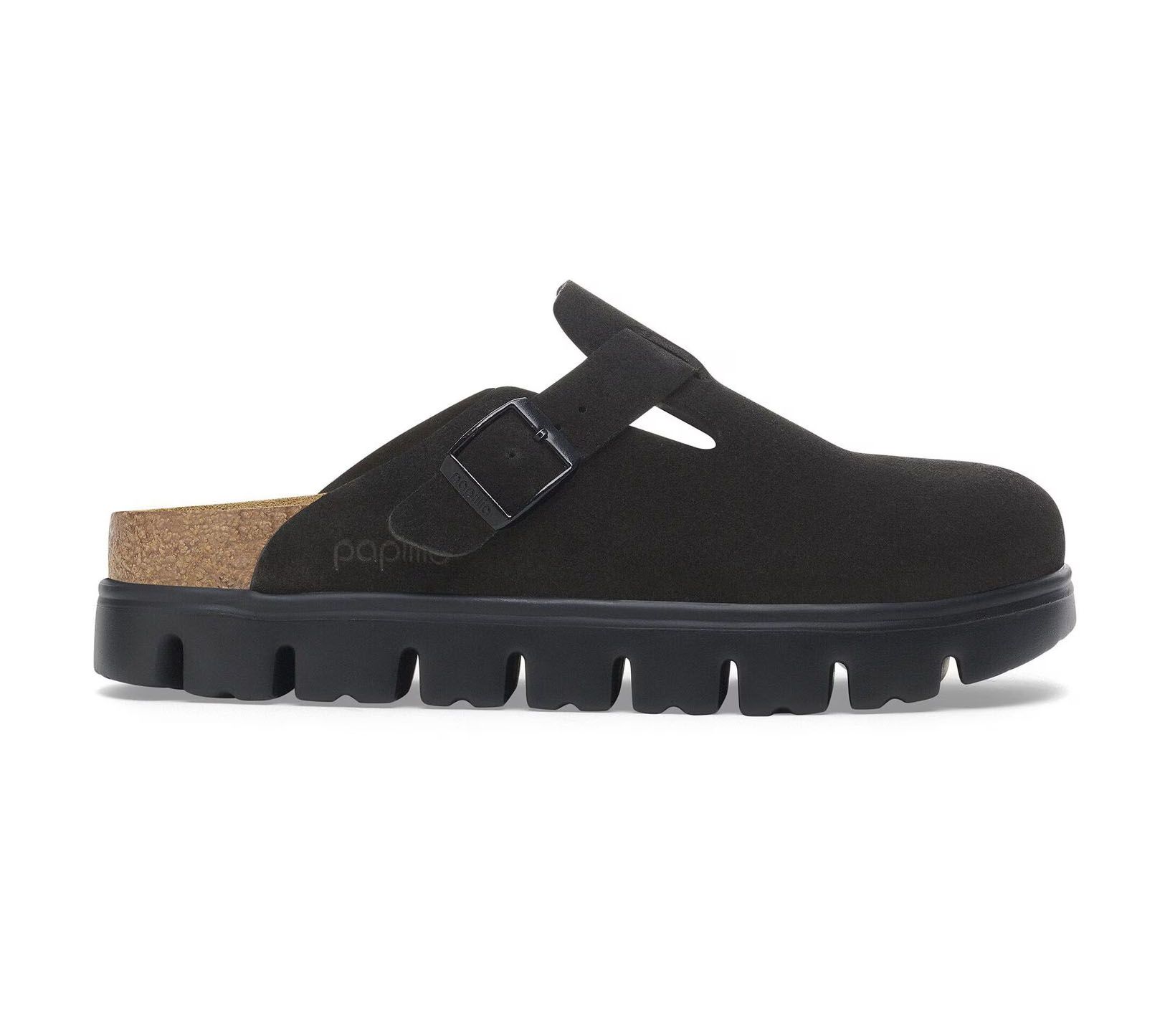 Image #1 of BOSTON CHUNKY SUEDE LEATHER BLACK