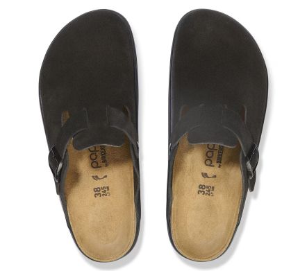 BOSTON CHUNKY SUEDE LEATHER BLACK
