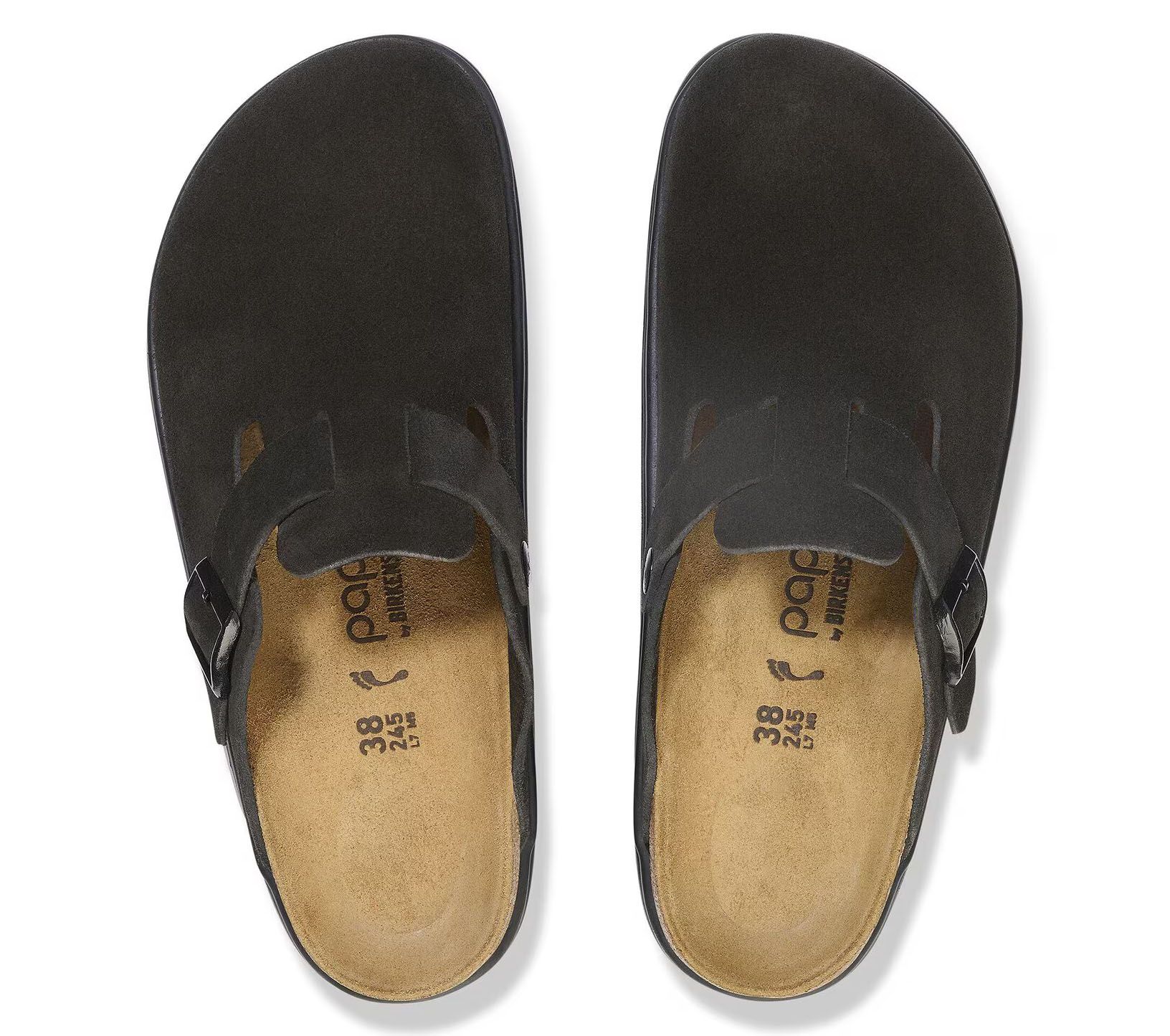 Image #2 of BOSTON CHUNKY SUEDE LEATHER BLACK