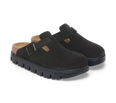 BOSTON CHUNKY SUEDE LEATHER BLACK
