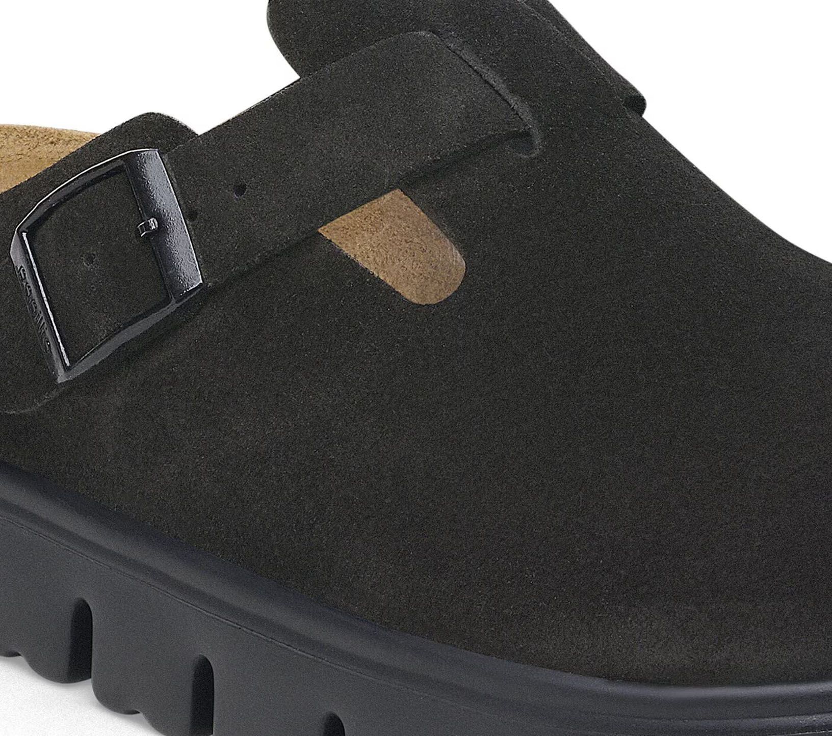 Image #4 of BOSTON CHUNKY SUEDE LEATHER BLACK