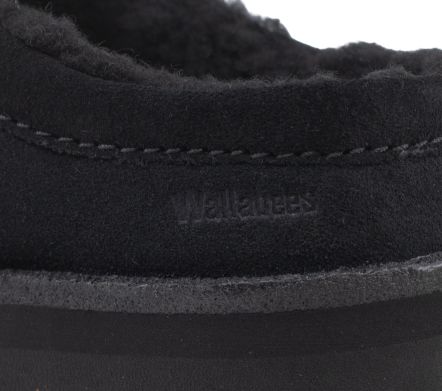 MEARE MULE BLACK SUEDE WARMLINED