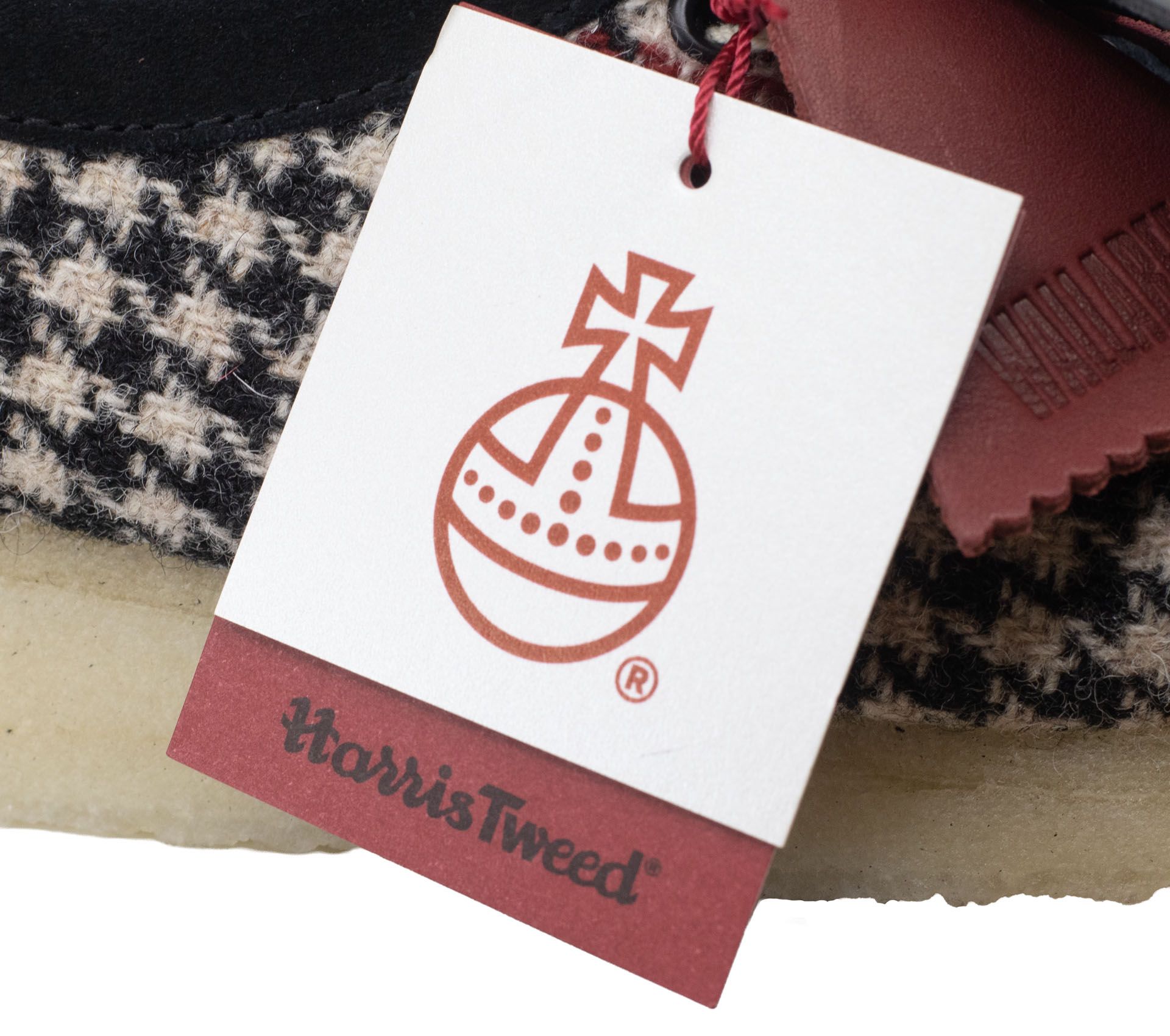 Image #5 of Wallabee x Harris Tweed Black Tweed Combination