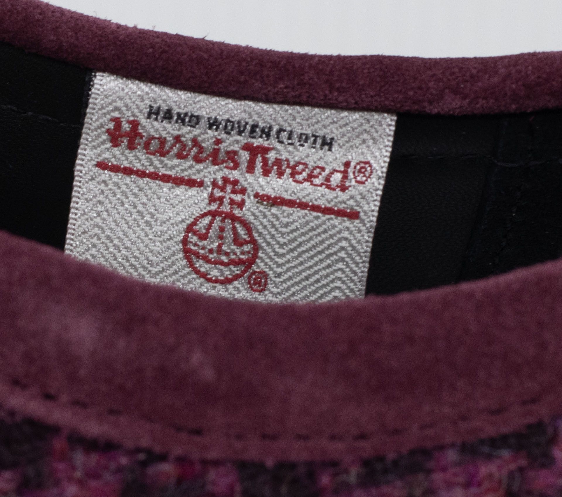 Image #3 of Wallabee x Harris Tweed Purple Tweed Combination