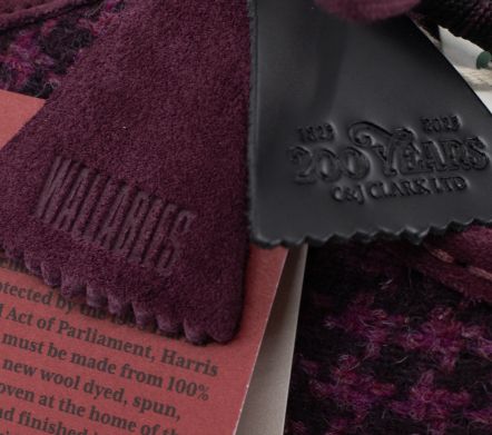 WALLABEE PURPLE TWEED COMBINATION