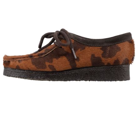 WALLABEE BROWN COW PRINT