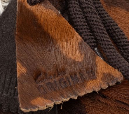 WALLABEE BROWN COW PRINT