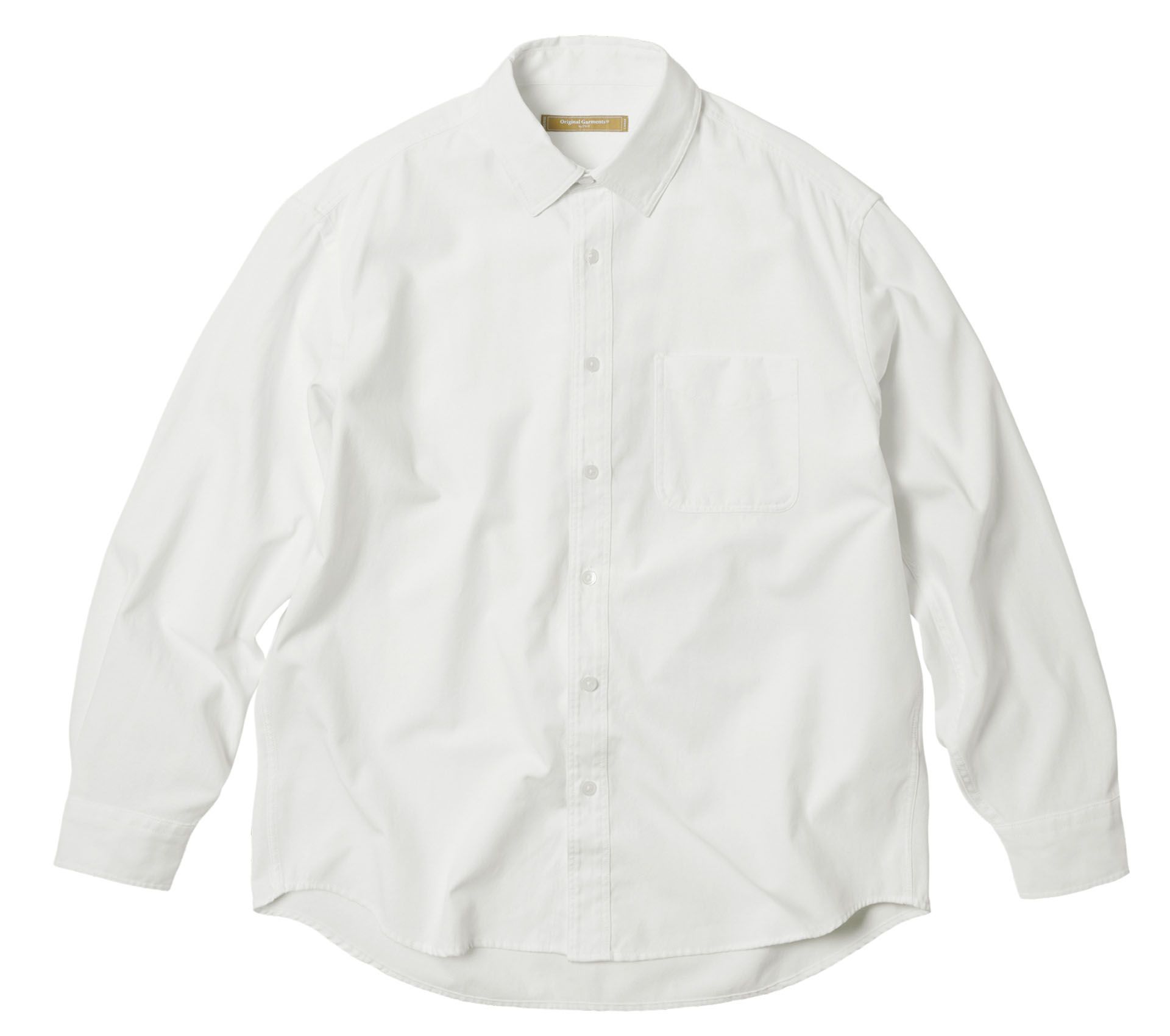 Image #0 of OG OXFORD OVERSIZED SHIRT WHITE