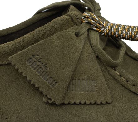 WALLABEE RB OLIVE SUEDE