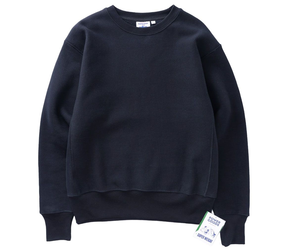 Image #0 of SUPER WEIGHT CREWNECK NAVY BLUE