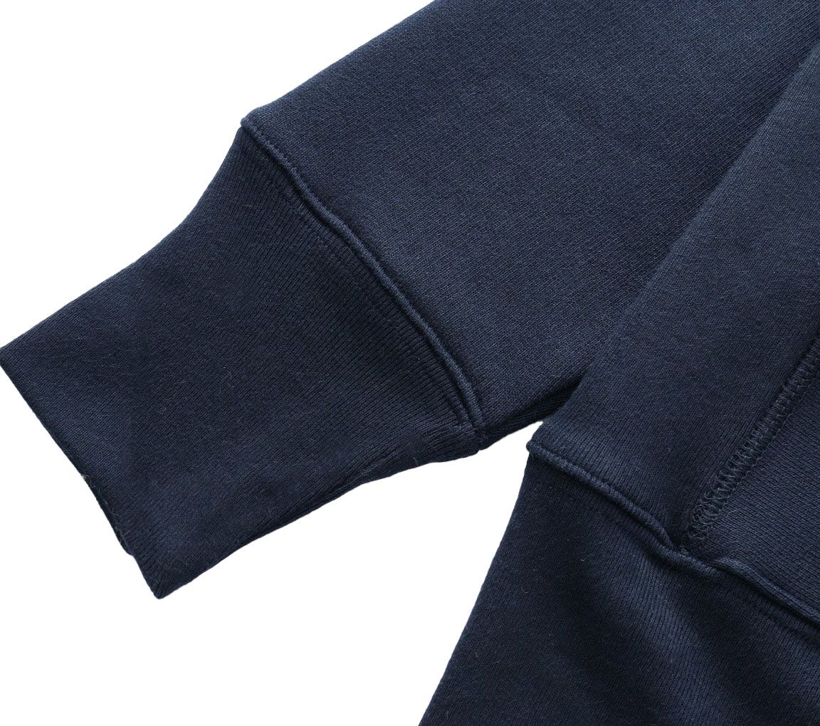 Image #3 of Super Weight Quarter Zip Navy Blue