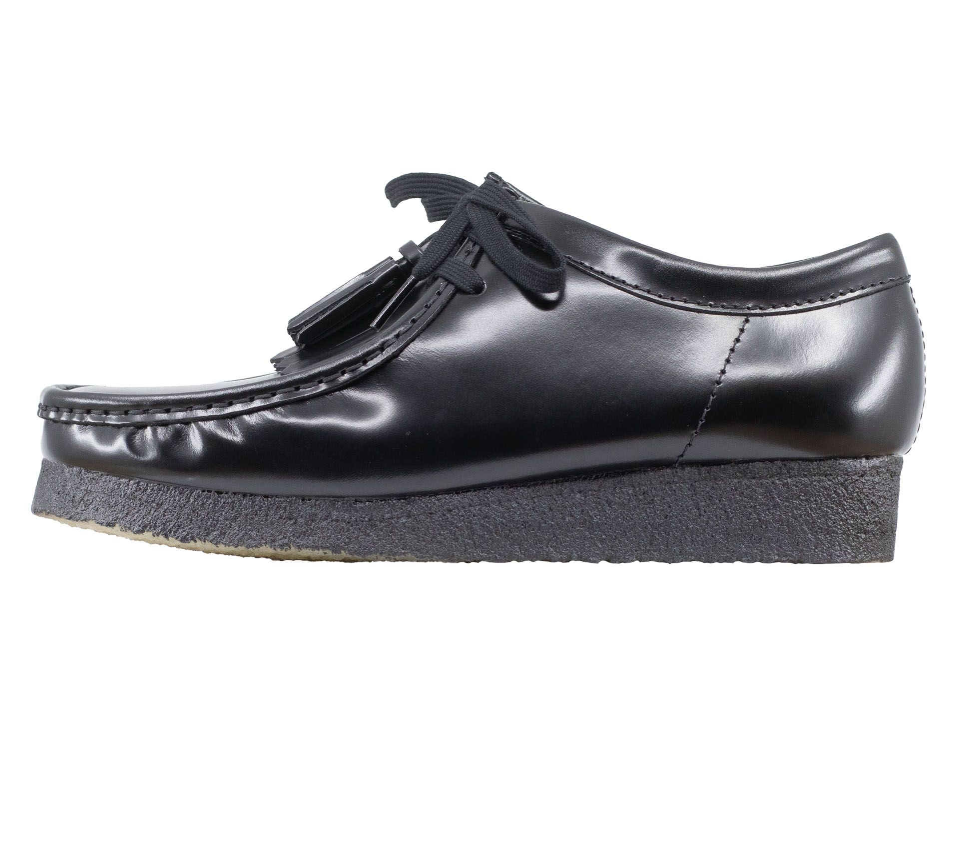 Image #1 of WALLABEE BLACK HI SHINE