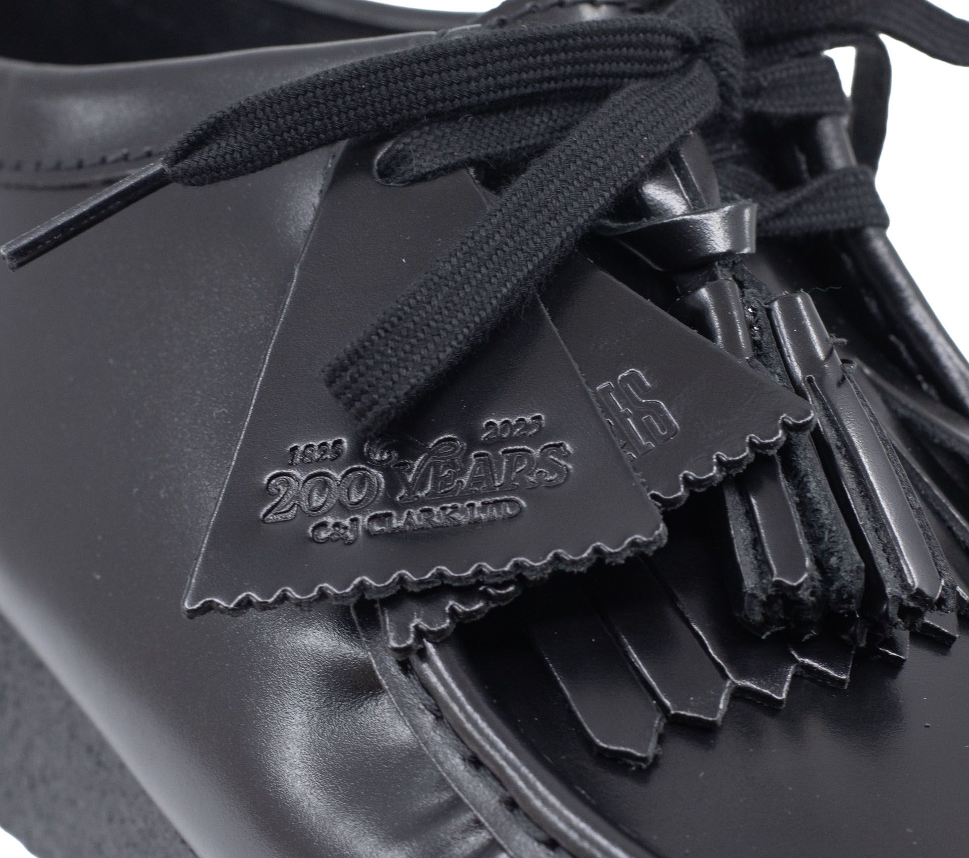 Image #4 of WALLABEE BLACK HI SHINE