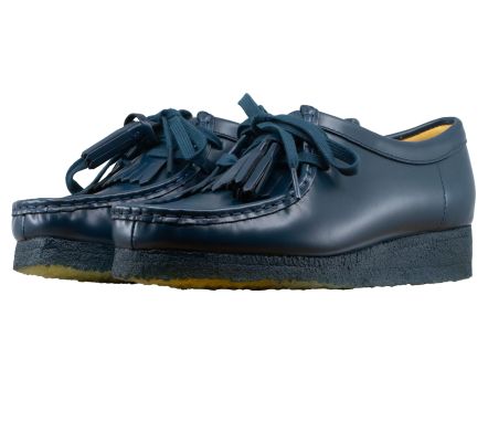 WALLABEE DARK TEAL LEATHER