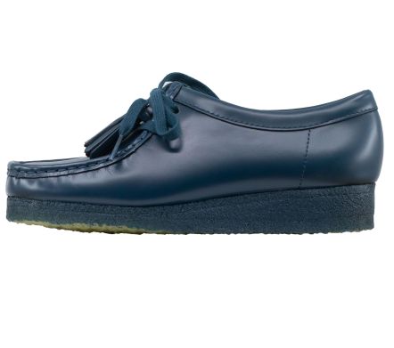 WALLABEE DARK TEAL LEATHER