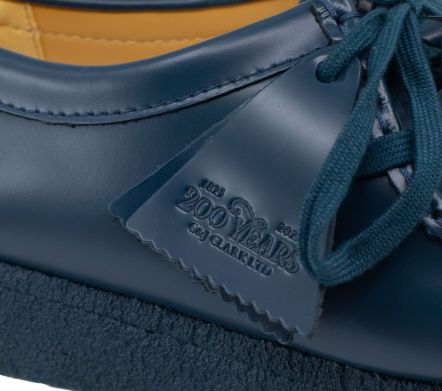 WALLABEE DARK TEAL LEATHER