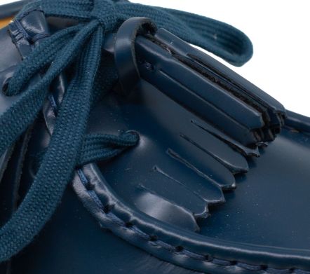 WALLABEE DARK TEAL LEATHER