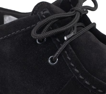 Mear Walla Black Suede